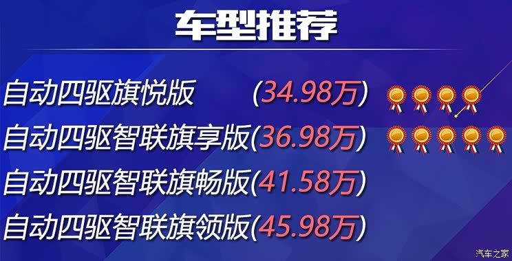 一汽红旗 红旗HS7 2019款 3.0T 自动四驱智联旗领版