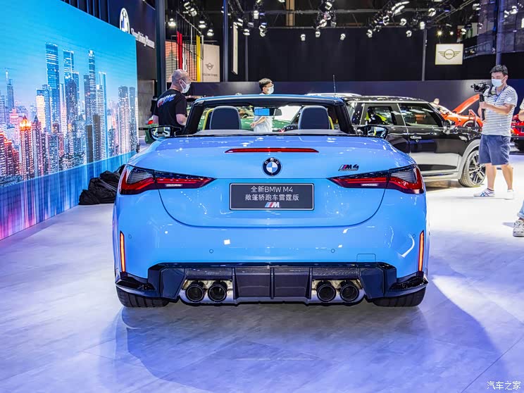 宝马M 宝马M4 2021款 M4敞篷轿跑车 M xDrive 雷霆版 2021成都车展:宝马集团旗下新车全梳理