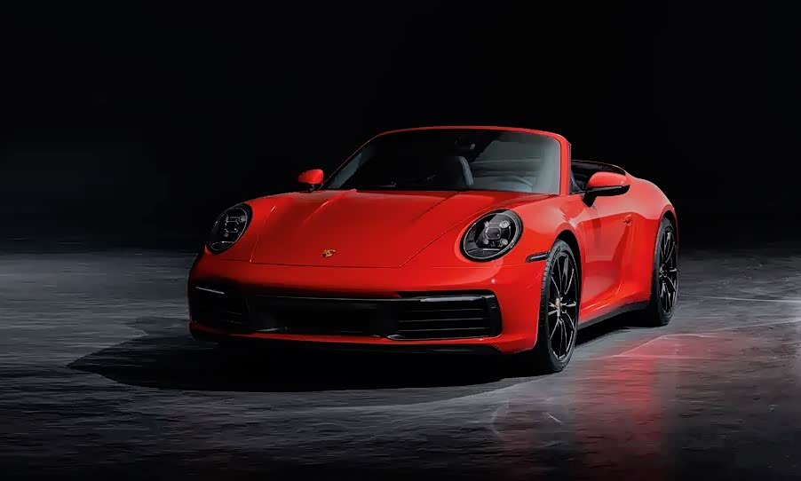 波尔多红 保时捷911