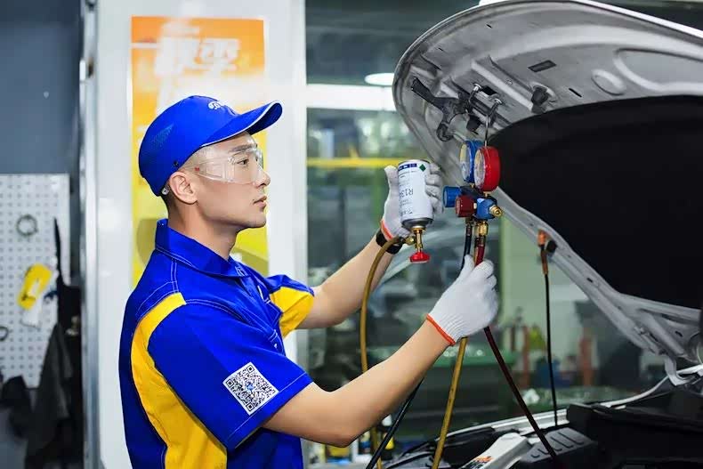 免拆进气系统清洗（实拍）