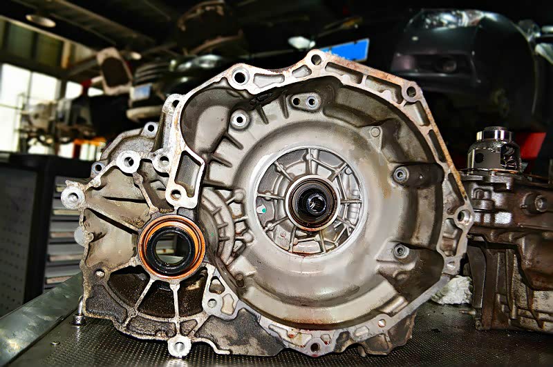 换了改进的变速箱电脑和改进的缓冲片，新铝鼓，组装好英朗变速箱。