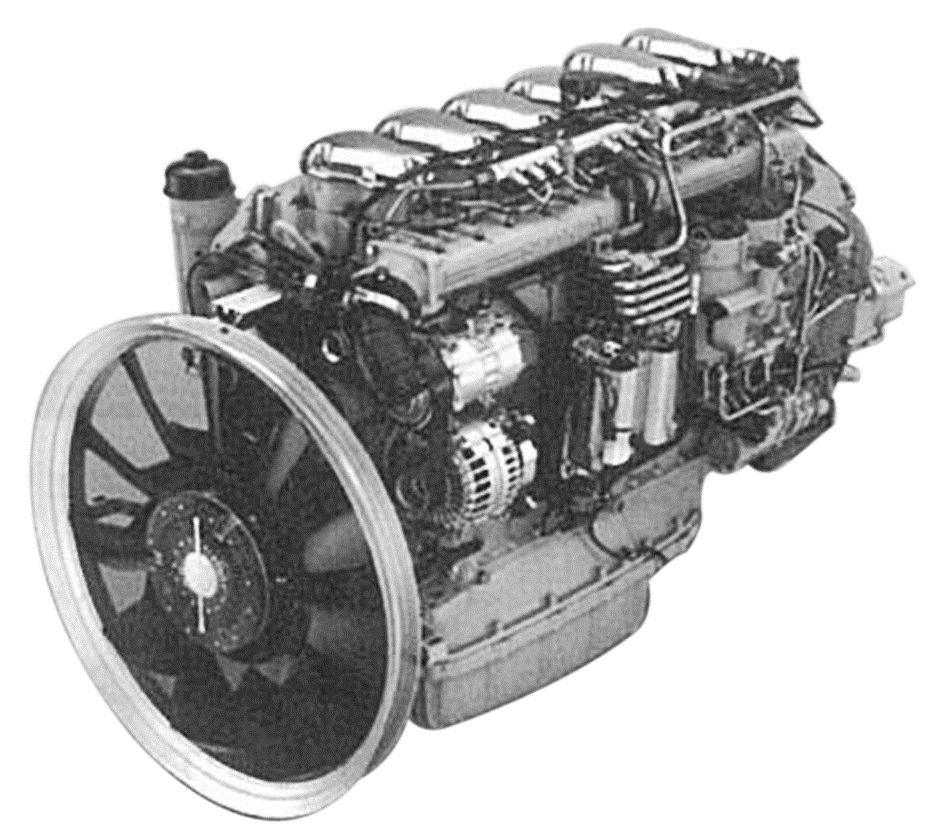 图10 Scania公司的DC13型柴油机