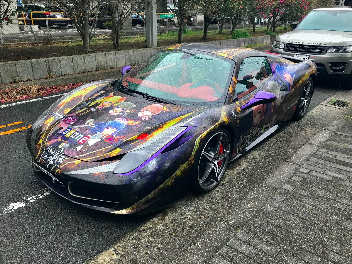 我在日本街头拍的痛法拉利