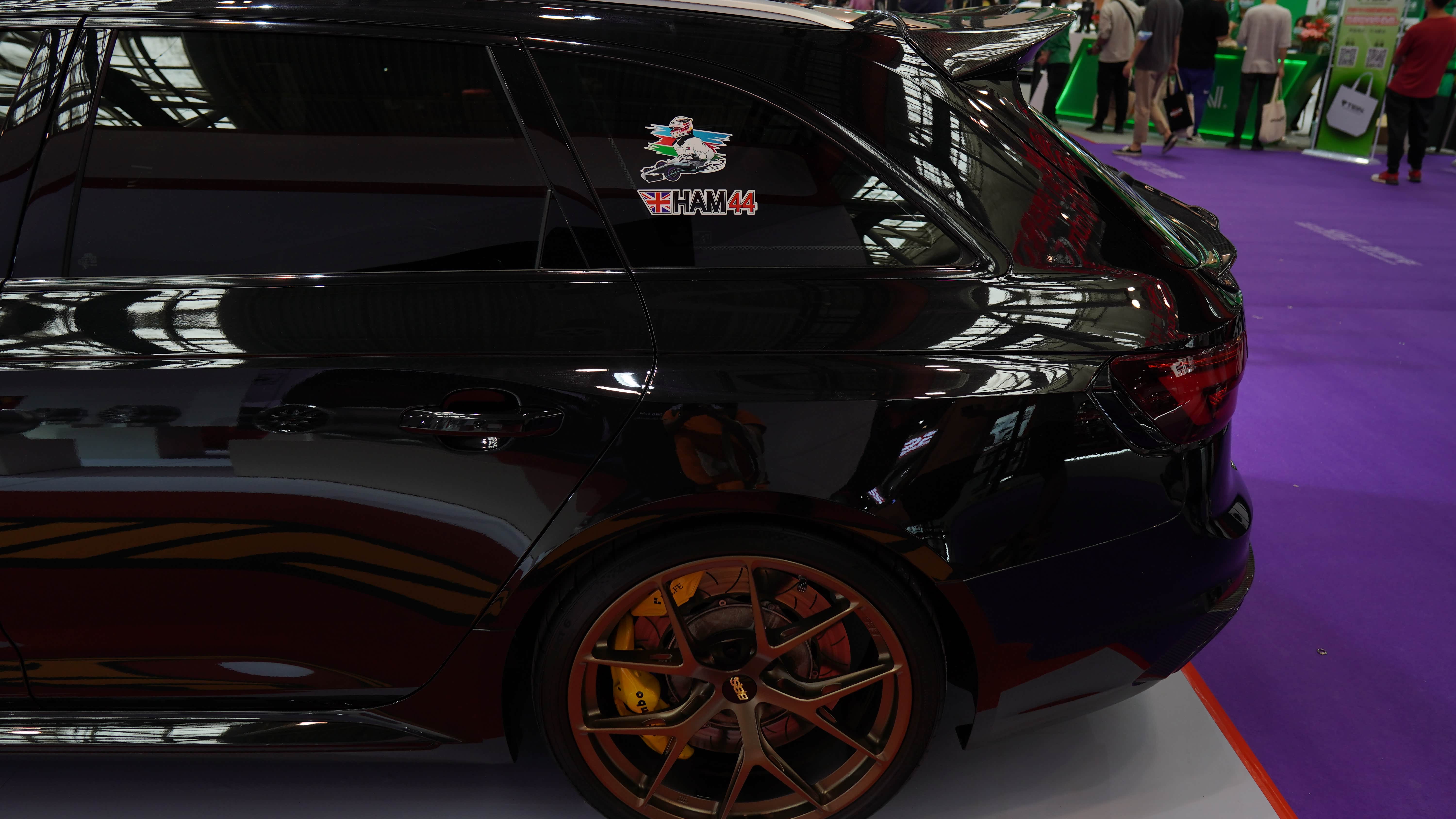 RS4的车主还是F1 7冠王汉密尔顿的粉丝