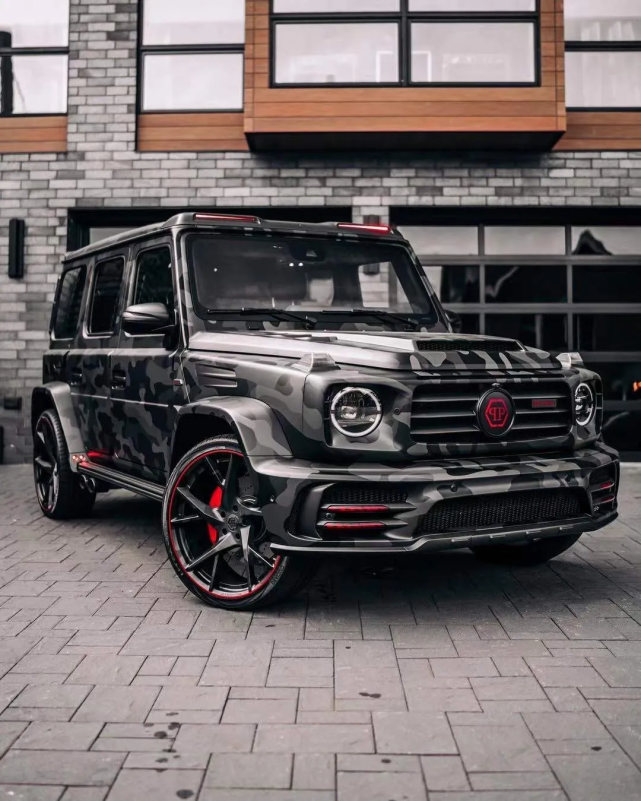 MANSORY&PP联名打造迷彩涂装梅赛德斯-AMG G63，百公里加速仅3.5秒