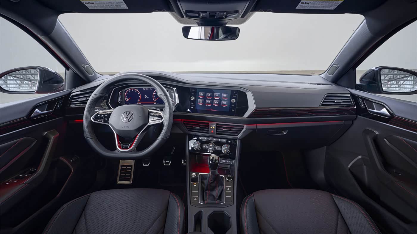 海外新款速腾GLI内饰