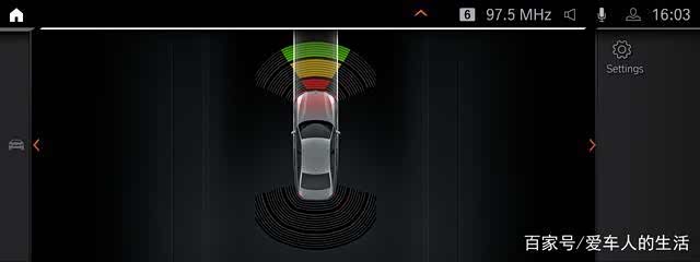 低配雷达系统中控屏显示界面