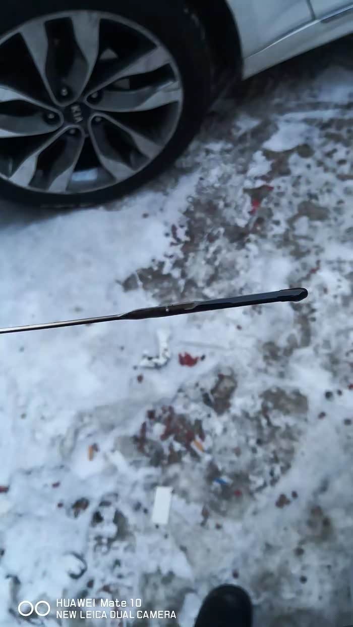 2月13日补充一升后机油位置