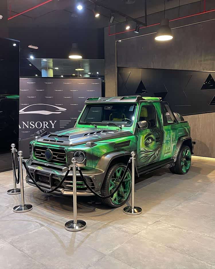 2022款Mansory迈莎锐AMG G63皮卡Gronos street eye Limited