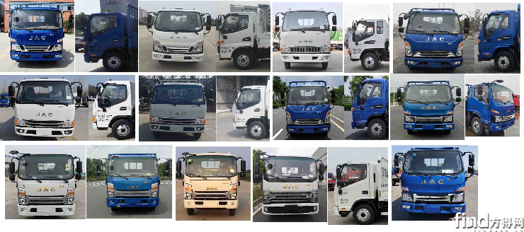 装配江淮康明斯HFC4DE3的江淮轻卡