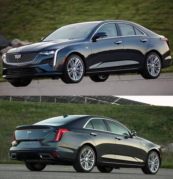 这辆车也与此前更新的ct5/ct6一样,带来风尚版与运动版两种外观.