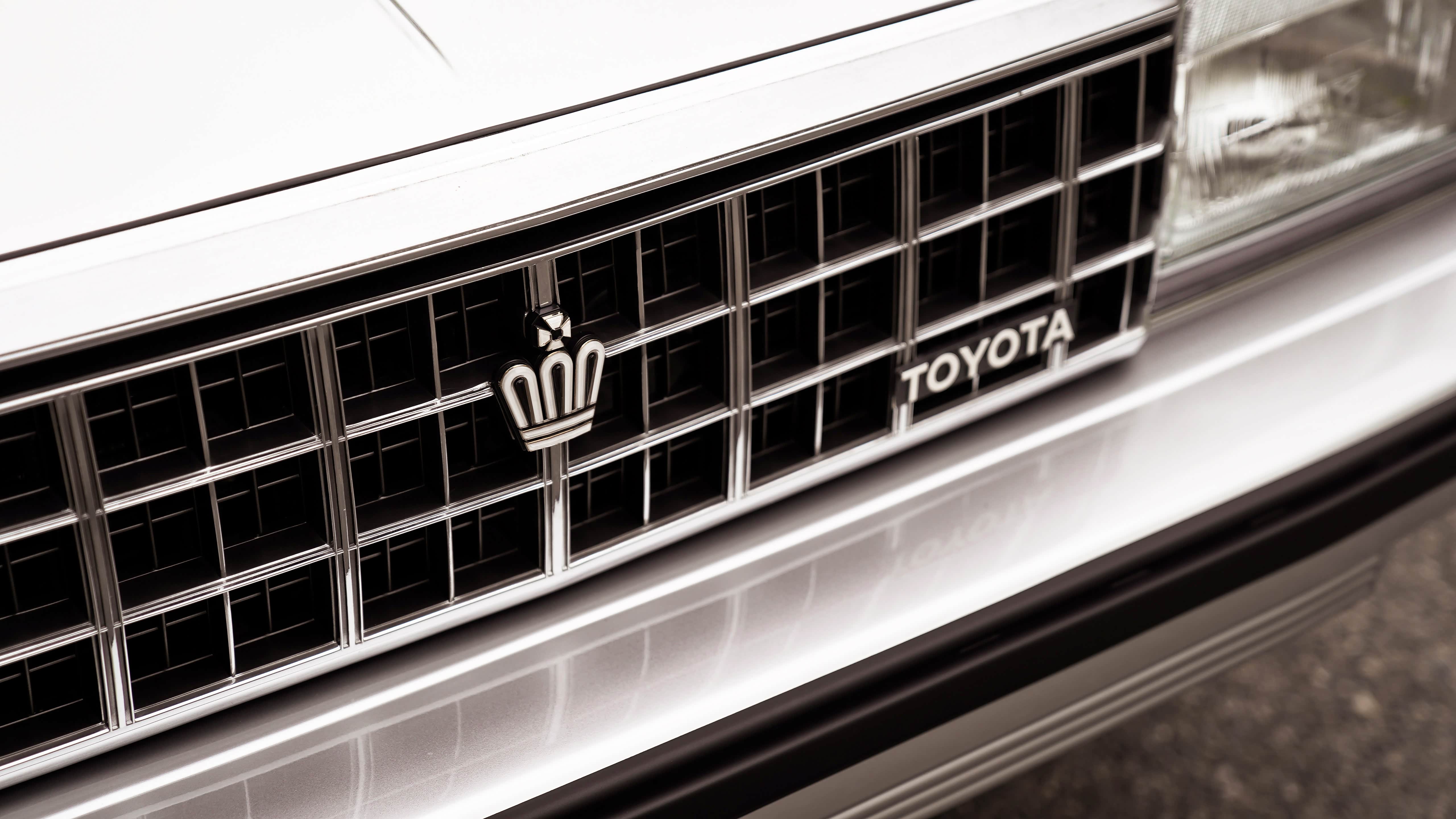 当时的丰田还没有牛头标