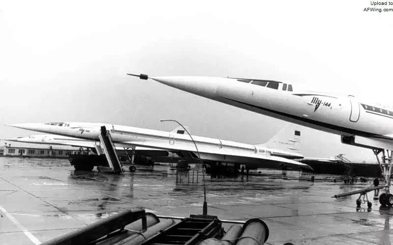 苏联民航的图-144机队