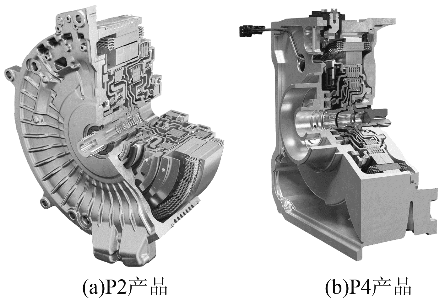 图2 博格华纳公司的P2和P4产品