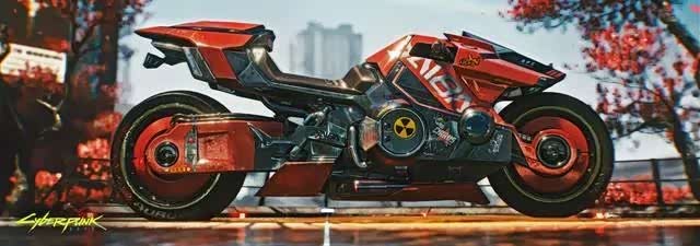 arch motorcycle cyberpunk 2077