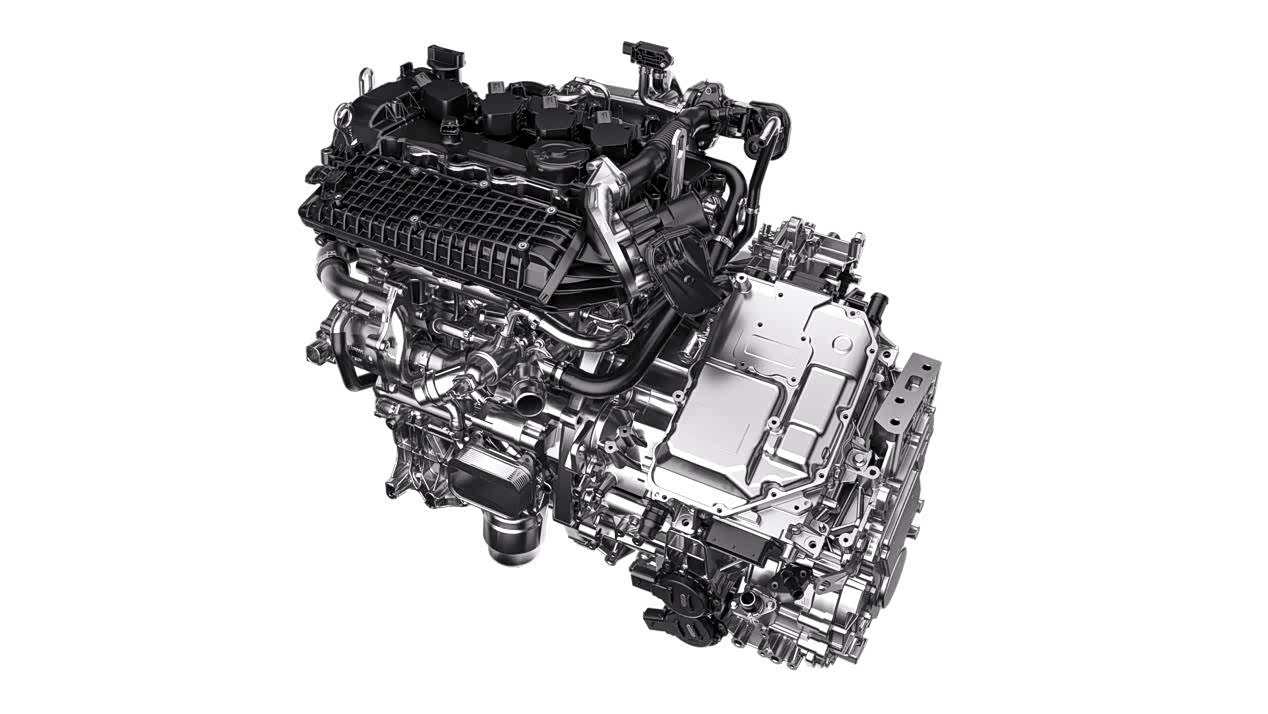 长城Hi4前桥动力模块示意图