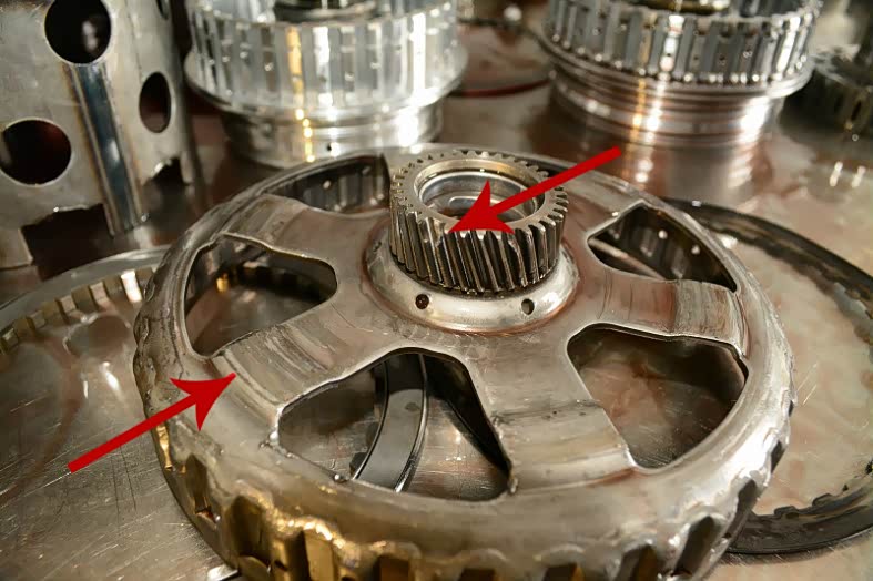 损坏的太阳轮也会是缓冲片惹的祸