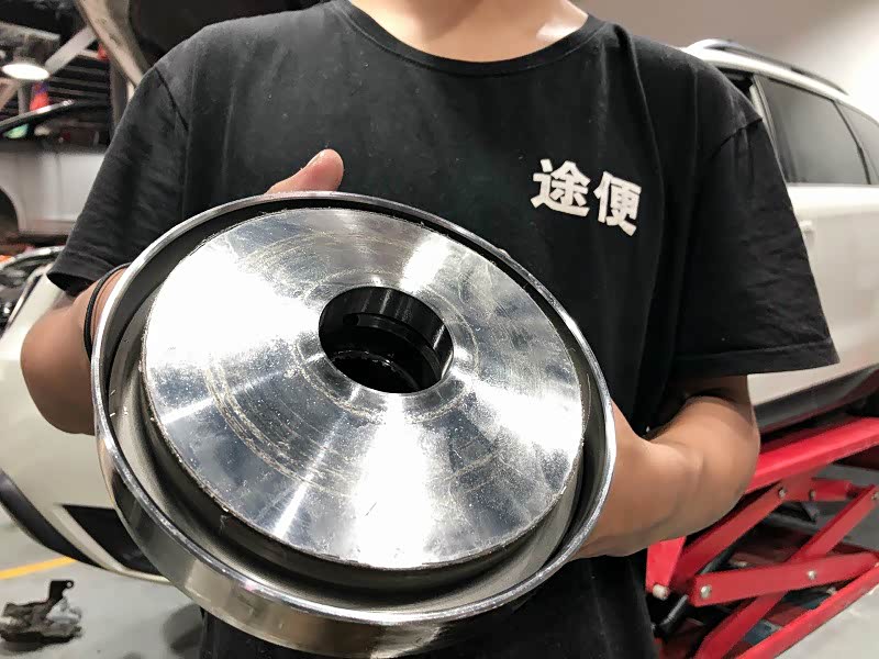 压力缸表面严重磨损