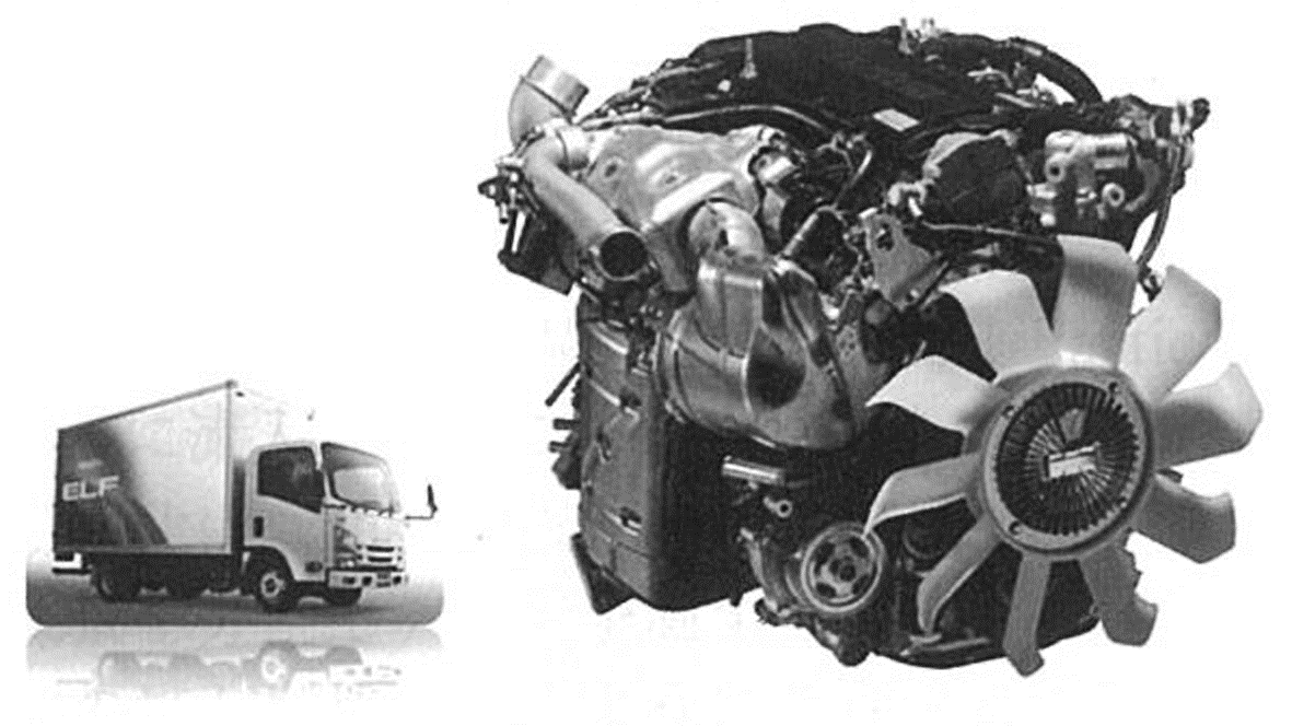 图1 4JZ1型发动机的外观