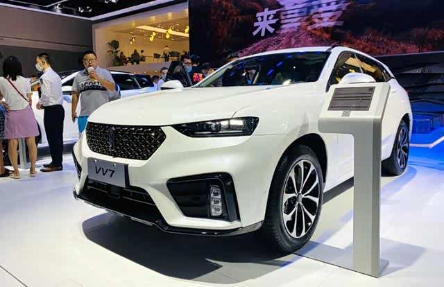 配置更智能 wey vv7科技版亮相成都车展