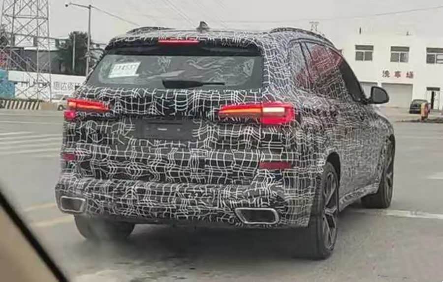 国产版宝马X5路试谍照