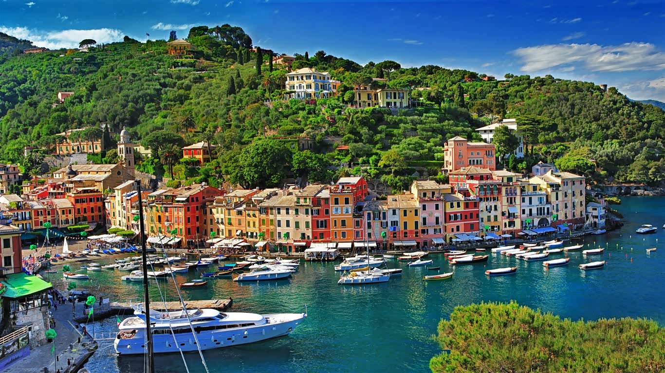 意大利海边小镇Portofino