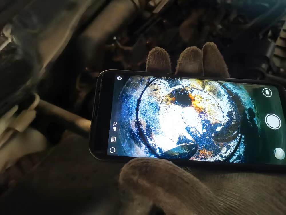 三缸清理的要比前两缸要更出色