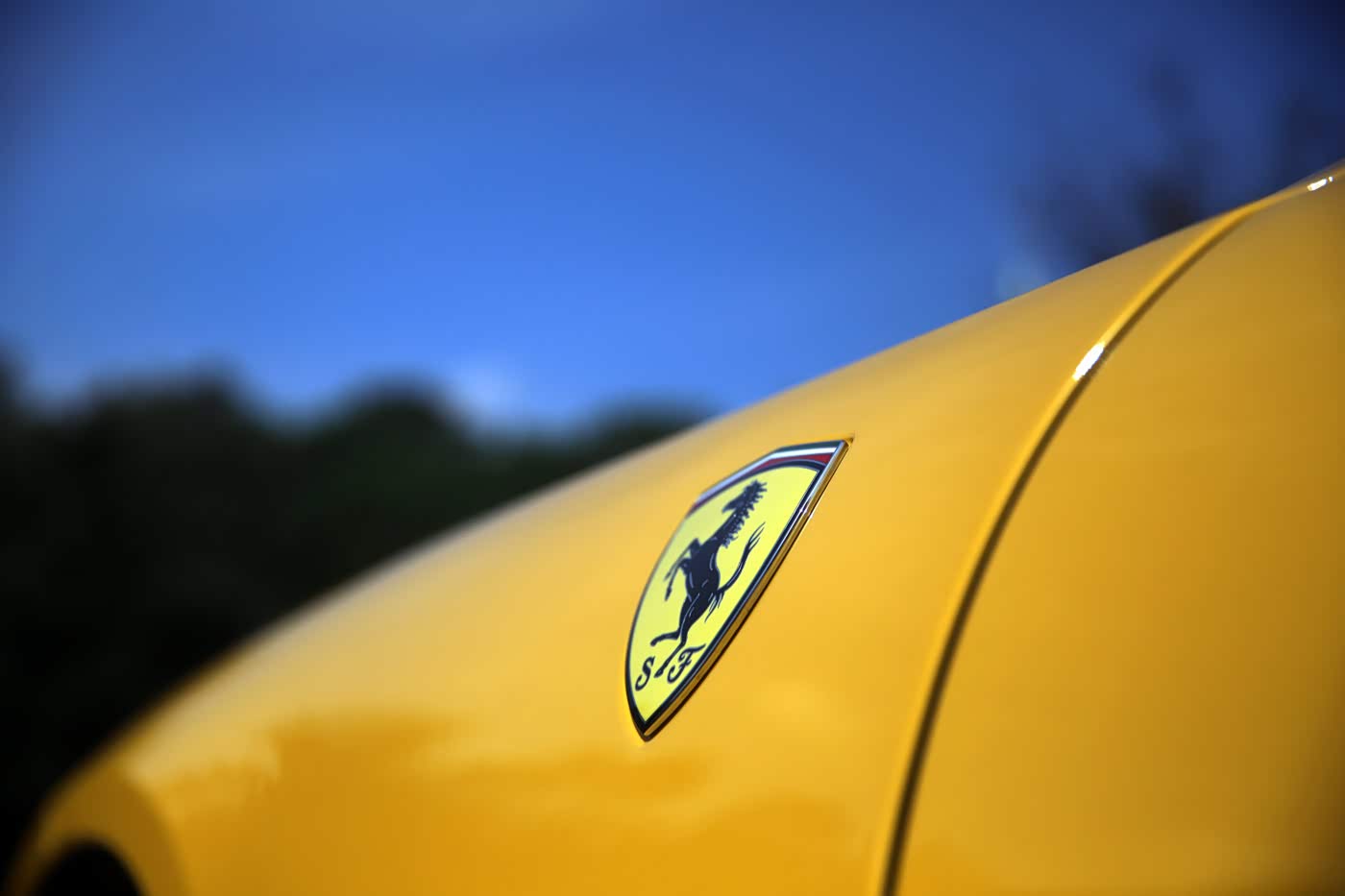 SF不是顺丰，是Scuderia Ferrari， 这个标也是选装件