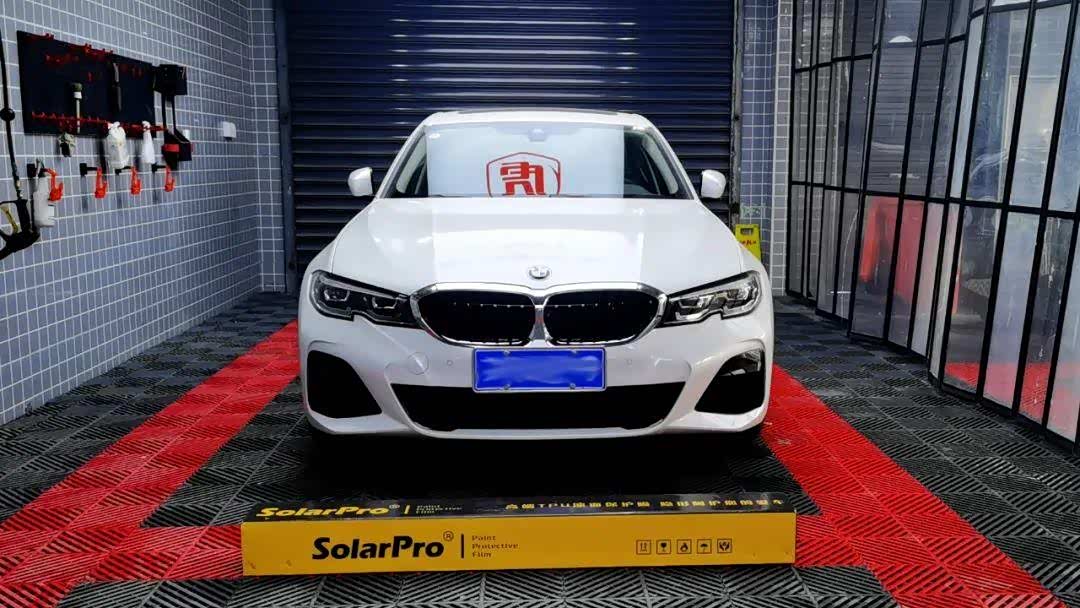 隐形车衣施工完成