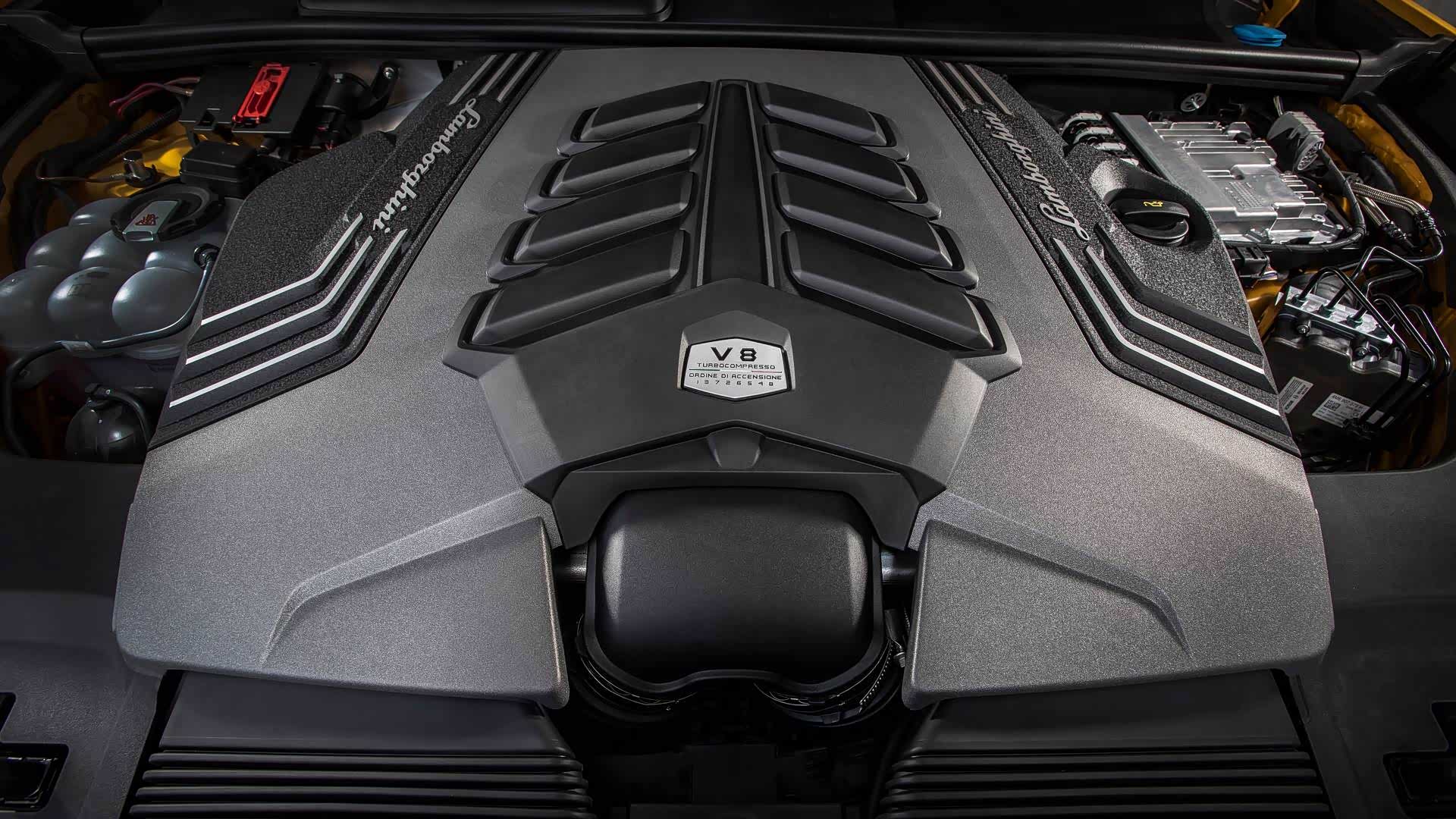 兰博基尼Urus搭载的4.0升双涡轮增压V8汽油发动机