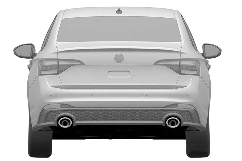 一汽-大众新款速腾GLI专利图