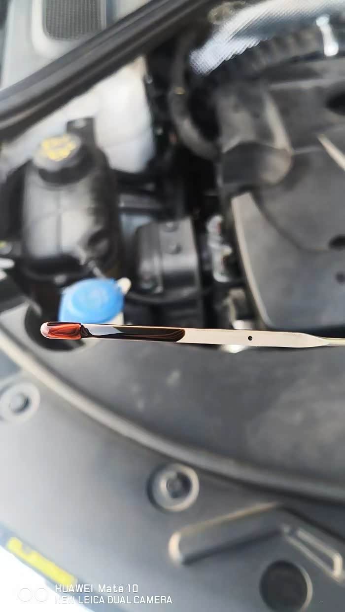 第二组结束，57910公里，机油已有稳定的迹象了