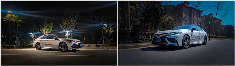 图左：混动 豪华；图右：燃油 锋尚