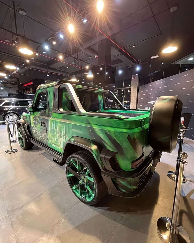 2022款Mansory迈莎锐AMG G63皮卡Gronos street eye Limited