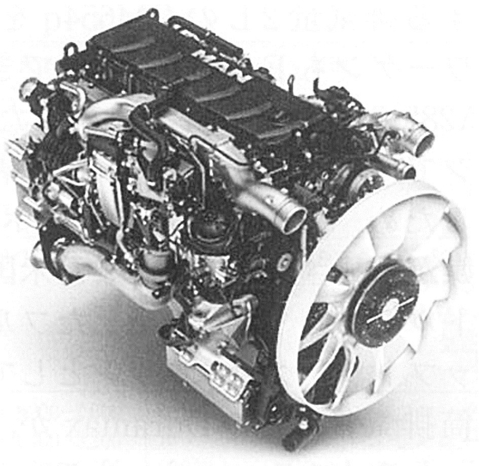 图8 MAN公司的D15型柴油机