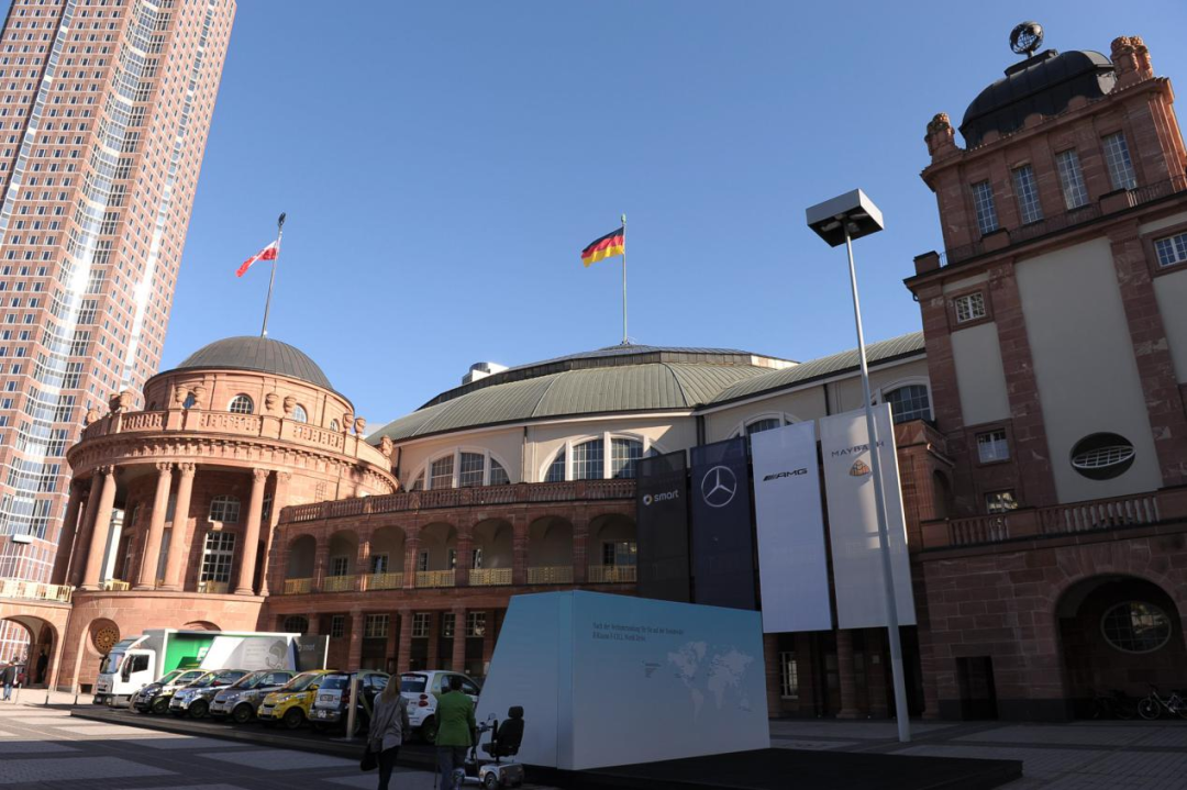 法兰克福车展会场（资料图片，苏雨农摄）