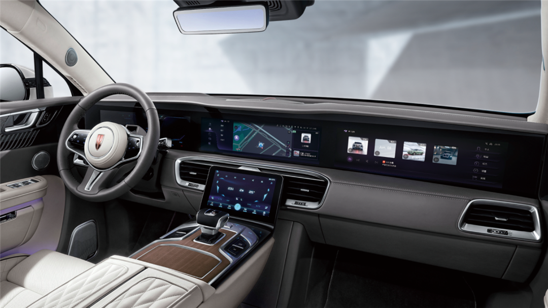 红旗E-HS9内饰