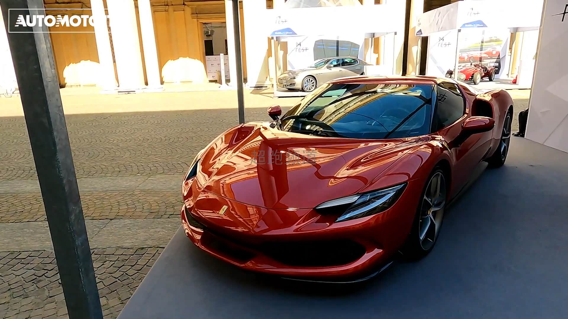 入门级中置超跑 0-100km/h加速2.9秒 全新法拉利296 gtb实车