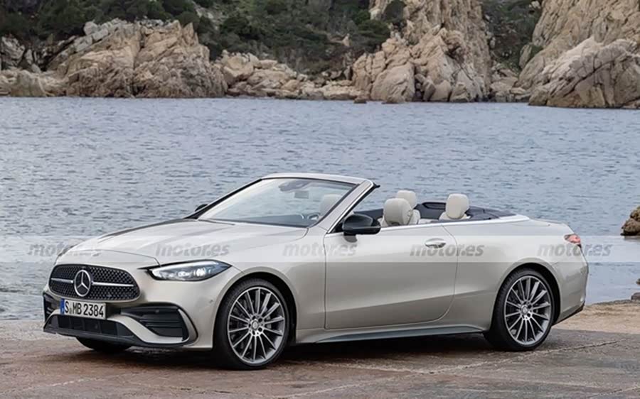 奔驰CLE敞篷版效果图