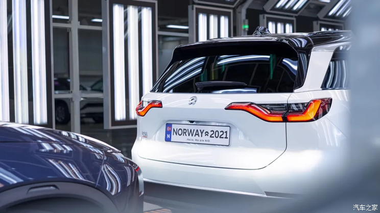 预计9月交付 首批蔚来ES8正式发运挪威