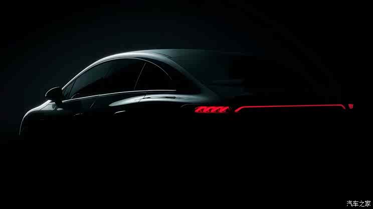 前脸造型犀利 奔驰EQE最新预告图发布