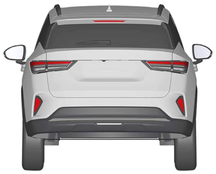 采用跨界造型 五菱全新SUV设计图曝光