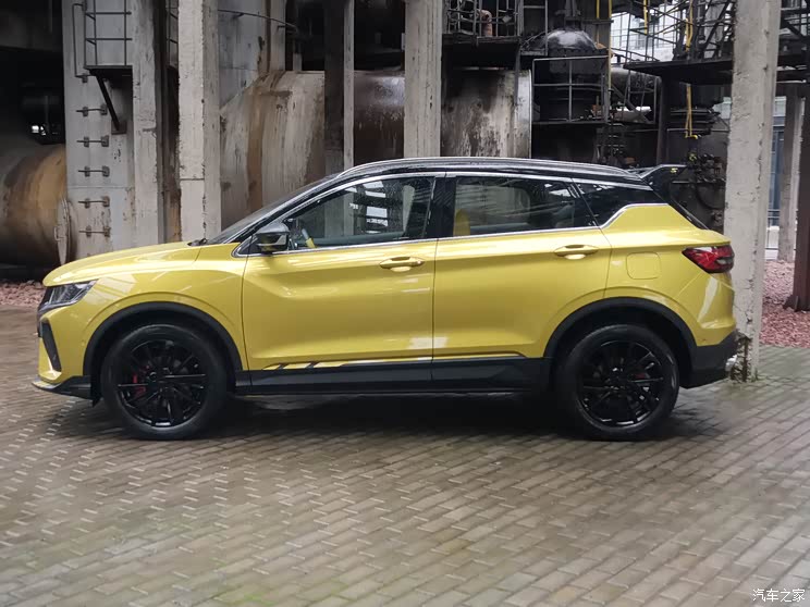 外观更有活力 新款吉利缤越实车亮相