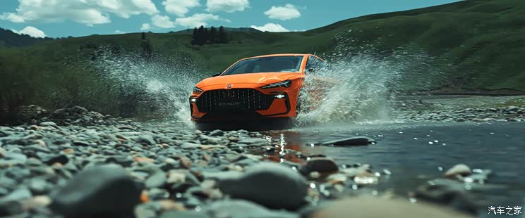 耀眼气泡橙 名爵6 PRO有望三季度内上市