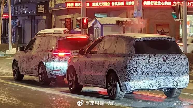 或名为“L7” 理想全新SUV谍照曝光