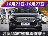 帕萨特降8.89万元 六款中型车降价排行