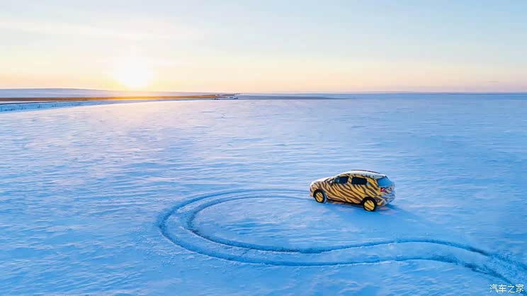 虎头虎脑 几何全新纯电动SUV谍照曝光