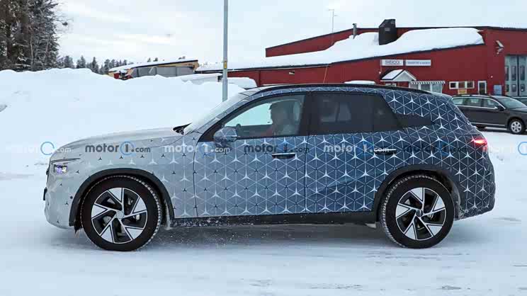 外观变化不小 新一代奔驰GLC谍照曝光