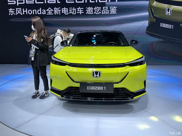 2021武汉车展:东风本田e:NS1首发亮相