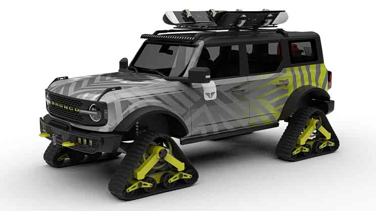 福特Bronco六款改装车将亮相SEMA改装展